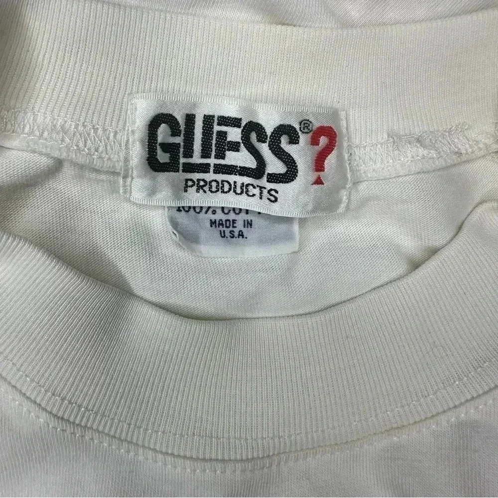 Guess USA T Shirt white (h8 - Picture 11 of 14